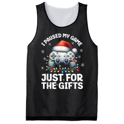 Gamer Christmas Gaming Xmas Video Games Boy Christmas Pj Mesh Reversible Basketball Jersey Tank