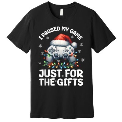 Gamer Christmas Gaming Xmas Video Games Boy Christmas Pj Premium T-Shirt