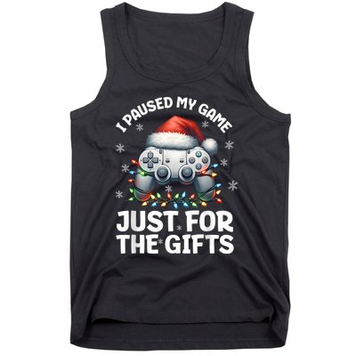 Gamer Christmas Gaming Xmas Video Games Boy Christmas Pj Tank Top