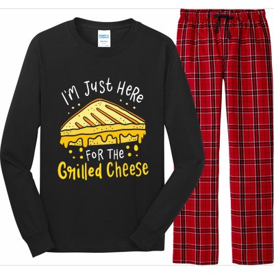 Grilled Cheese Long Sleeve Pajama Set