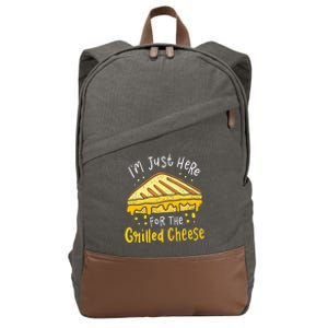 Grilled Cheese Cotton Canvas Backpack