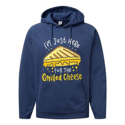 Grilled Cheese Performance Fleece Hoodie