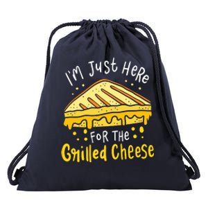 Grilled Cheese Drawstring Bag