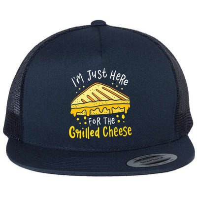 Grilled Cheese Flat Bill Trucker Hat