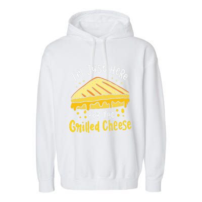 Grilled Cheese Garment-Dyed Fleece Hoodie