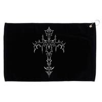 Gothic Cross Grunge Aesthetic Mall Goth Grommeted Golf Towel