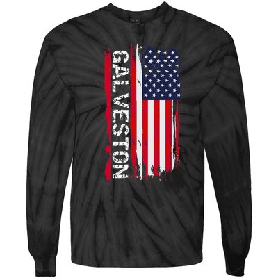 Galveston City Tie-Dye Long Sleeve Shirt