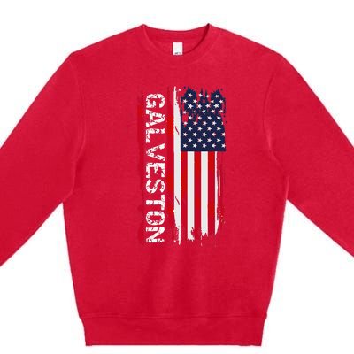 Galveston City Premium Crewneck Sweatshirt