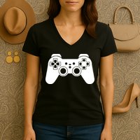 Game Controller Women's V-Neck T-Shirt