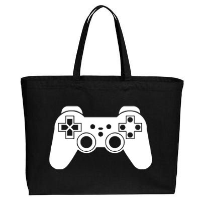 Game Controller Cotton Canvas Jumbo Tote