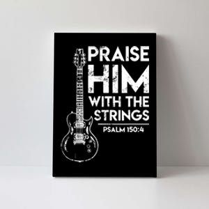 Guitar Christian Guitarist Guitar Player Adult Gift Canvas