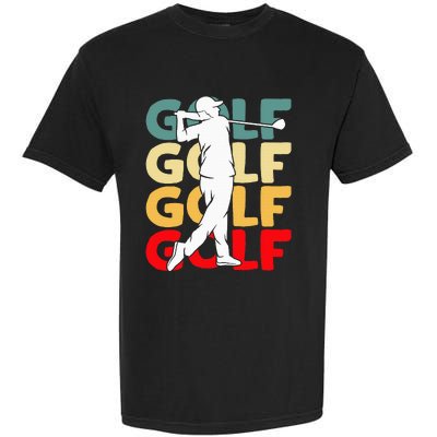 Golf Club Golfing Golfer Garment-Dyed Heavyweight T-Shirt