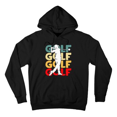 Golf Club Golfing Golfer Hoodie