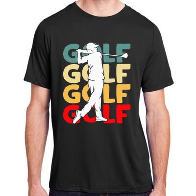 Golf Club Golfing Golfer Adult ChromaSoft Performance T-Shirt