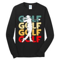 Golf Club Golfing Golfer Tall Long Sleeve T-Shirt