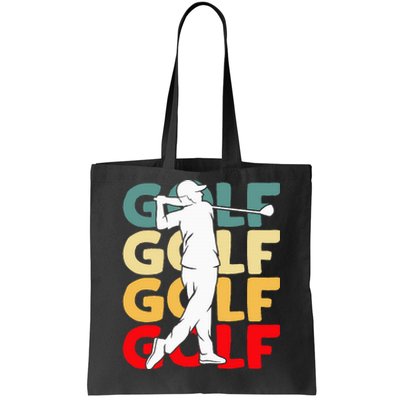 Golf Club Golfing Golfer Tote Bag