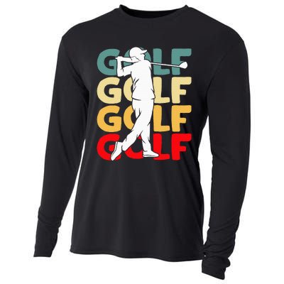 Golf Club Golfing Golfer Cooling Performance Long Sleeve Crew