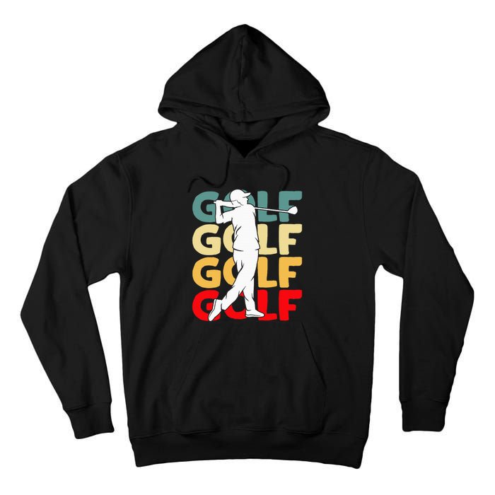 Golf Club Golfing Golfer Tall Hoodie