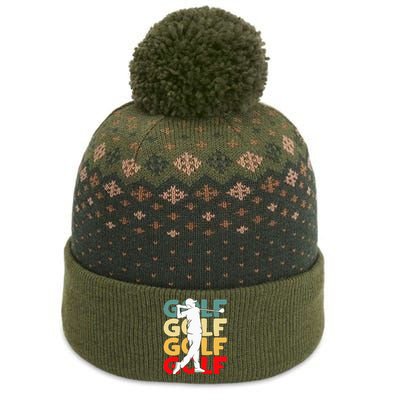 Golf Club Golfing Golfer The Baniff Cuffed Pom Beanie