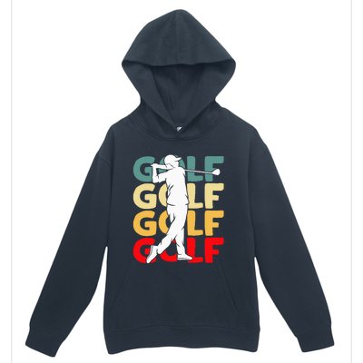 Golf Club Golfing Golfer Urban Pullover Hoodie