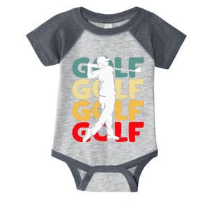 Golf Club Golfing Golfer Infant Baby Jersey Bodysuit