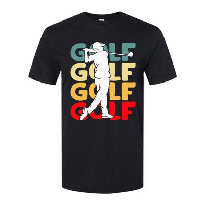 Golf Club Golfing Golfer Softstyle® CVC T-Shirt