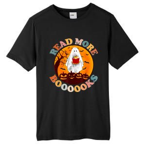 Groovy Cute Ghost Boo Read More Books Funny Halloween Tall Fusion ChromaSoft Performance T-Shirt