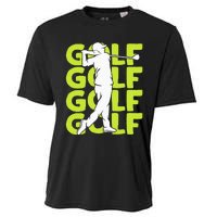 Golf Club Golfing Golfer Cooling Performance Crew T-Shirt