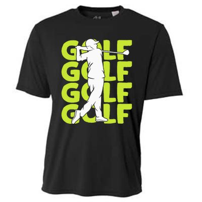 Golf Club Golfing Golfer Cooling Performance Crew T-Shirt