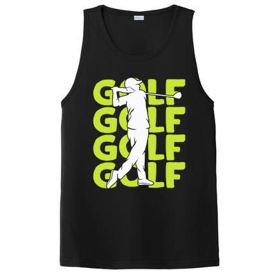 Golf Club Golfing Golfer PosiCharge Competitor Tank