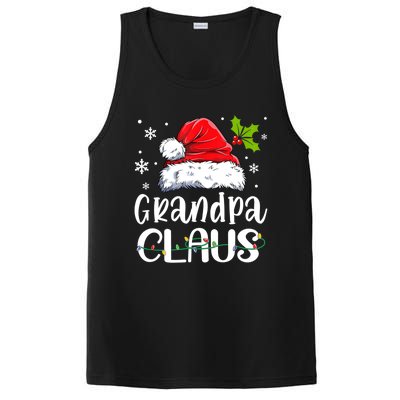 Grandpa Claus Gift Christmas Pajama Family Matching Xmas Gift PosiCharge Competitor Tank