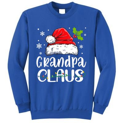 Grandpa Claus Gift Christmas Pajama Family Matching Xmas Gift Sweatshirt