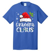 Grandpa Claus Gift Christmas Pajama Family Matching Xmas Gift Tall T-Shirt