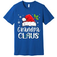 Grandpa Claus Gift Christmas Pajama Family Matching Xmas Gift Premium T-Shirt