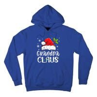 Grandpa Claus Gift Christmas Pajama Family Matching Xmas Gift Tall Hoodie