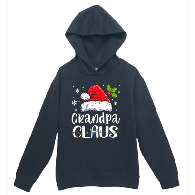 Grandpa Claus Gift Christmas Pajama Family Matching Xmas Gift Urban Pullover Hoodie