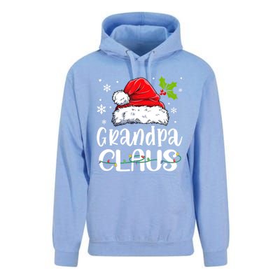 Grandpa Claus Gift Christmas Pajama Family Matching Xmas Gift Unisex Surf Hoodie