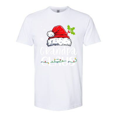 Grandpa Claus Gift Christmas Pajama Family Matching Xmas Gift Softstyle CVC T-Shirt