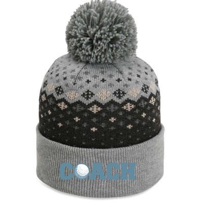 Golf Coach Gift The Baniff Cuffed Pom Beanie