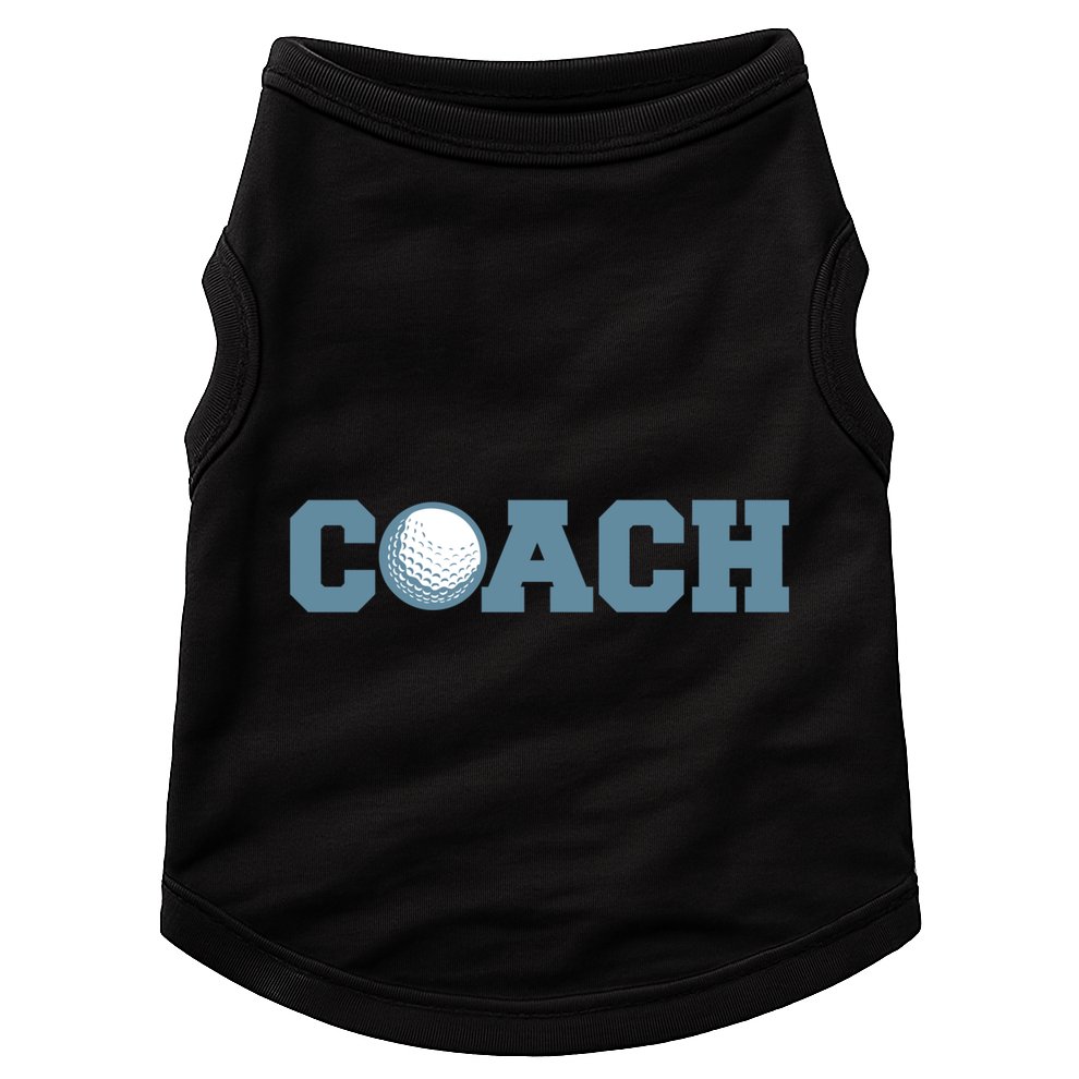 Golf Coach Gift Doggie Tank