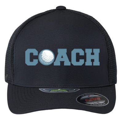 Golf Coach Gift Flexfit Unipanel Trucker Cap