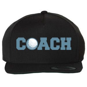 Golf Coach Gift Wool Snapback Cap