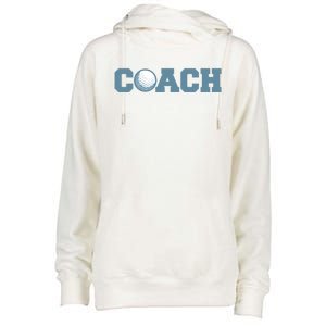 Golf Coach Gift Womens Funnel Neck Pullover Hood