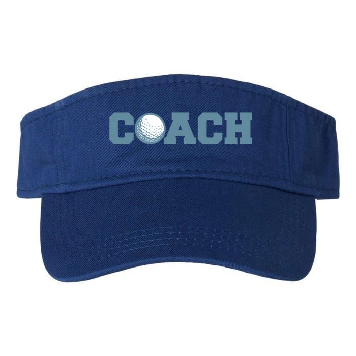 Golf Coach Gift Valucap Bio-Washed Visor