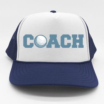 Golf Coach Gift Trucker Hat