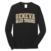 Geneva College Golden Tornadoes Long Sleeve Shirt