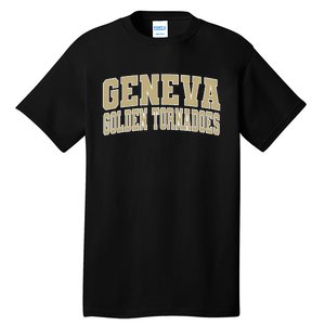 Geneva College Golden Tornadoes Tall T-Shirt