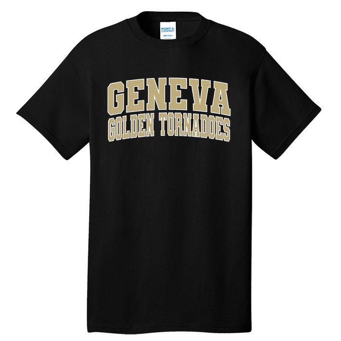 Geneva College Golden Tornadoes Tall T-Shirt