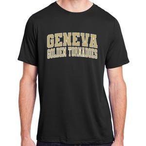 Geneva College Golden Tornadoes Adult ChromaSoft Performance T-Shirt