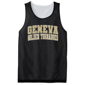 Geneva College Golden Tornadoes Mesh Reversible Basketball Jersey Tank